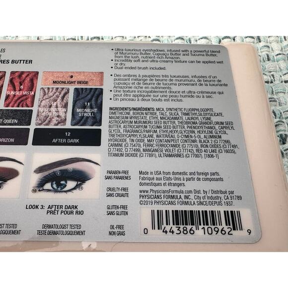 NEW PHYSICIANS FORMULA BUTTER EYESHADOW #PF10962 SULTRY NIGHTS SEALED - Picture 5 of 6